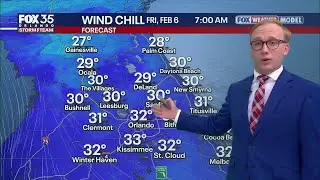 Orlando Weather Forecast: 20s and 30s wind chill returning