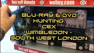 Blu-ray & DVD Hunting. CEX Wimbledon. London —14 September 2022 #dvd #bluray #4k #cex