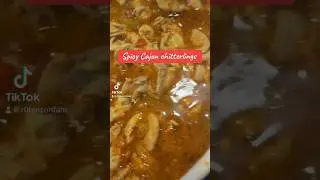 Spicy 🌶️ cajun chitterlings