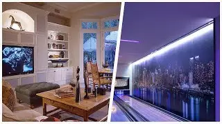 75 Traditional Purple Family Room Design Ideas You'll Love ⭐️