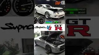 Which Turbo Sound Is Better? Supra vs GT-R R35 on Dyno! 🔥