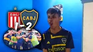 ESTUDIANTES vs BOCA | REACCI&Oacute;N HINCHA DE BOCA A LA AGONICA VICTORIA | CLAUSURA 2025