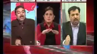 PML -- N Vs MQM Live fight -- Mustafa Kamal   Zaeem Qadri
