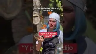 Pov: ese introvertido en un restaurante