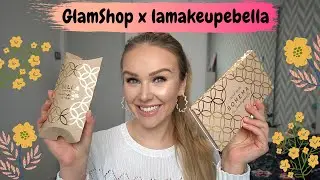 Test Nowości GlamShop x lamakeupebella | SWATCHE NA OCZACH | Paleta Bohema + Zestaw Bella  🤍❤️
