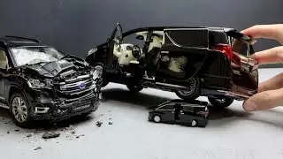 Detail Monsters: Обзор литых моделей автомобилей Toyota Land Cruiser и Alphard