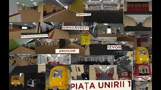 Metro Mania 0.9.6, updateul din 1979 cu denumirele stațiilor din 79'. Refacerea depoului Ciurel.