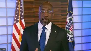 Warnock says Georgians on Medicaid will suffer if Trump&rsquo;s tax bill passes