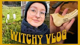 ВЕДЬМОВСКИЙ ВЛОГ №3 || Хаотичный ведьмовский день заботы о себе &mdash; блошиный рынок, природа, рукоделие