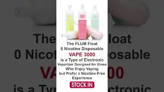 FLUM Float 0 nicotine disposable vape 3000