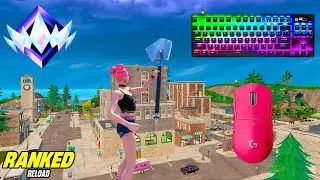 Fortnite Unreal Ranked Reload | High Kill Gameplay | Keyboard & Mouse | 240 FPS