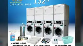 Paket usaha laundry coin 083890828666