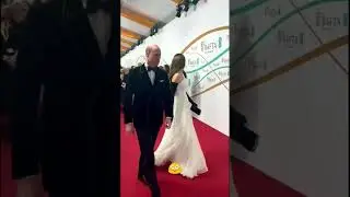 Kate Slaps William On The Butt On Red Carpet #katemiddleton #princewilliam