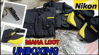 Nikon School | Keychain, Cap and Vest | Unboxing | Maha Loot #narrowtakeiteasy #unboxing #free