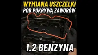 Fiat 500 2016 1.2 benzyna wymiana uszczelki pokrywy zaworów  (Rocker cover gasket replacement)