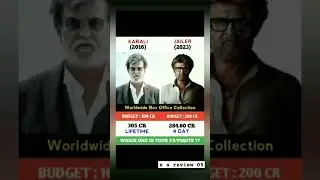KABALI. vs. JAILER Movie Comparison ✨💖#viralvideo #shortsvideo #viral 3ss review 05