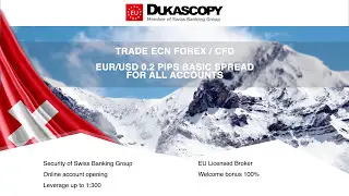Start trading Swiss style with Dukascopy