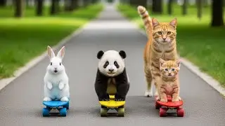 Mama Cat Built a Toy Car So Her Kitten Could Smile Again 🐱❤️ | Mama Cat Trims Fur on the Farm