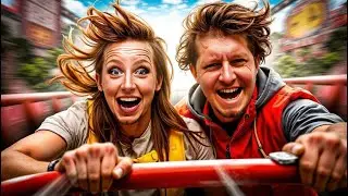 Die L&Auml;NGSTE Achterbahn in Hessen?! | VLOG