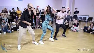 Daniel y Desiree & PhoThomas 😍 PEPAS 💥 &bull; Bachata Footwork &bull; 2021