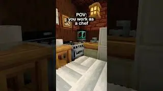 😂 &ldquo;POV: Villager house vs Chef&rsquo;s house (Fabulous Furniture Mod)&rdquo;