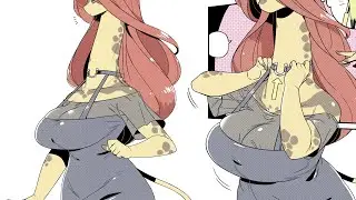 Tall Giraffe Girl Neck Lift | Modern Mogal Comic Dub