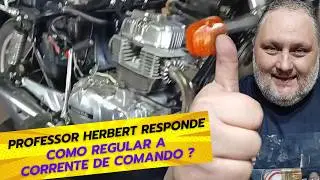 Como esticar a CORRENTE DE COMANDO da CB400 e da CB450