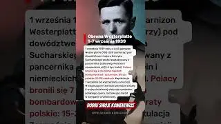 Obrona Westerplatte 1-7 września 1939