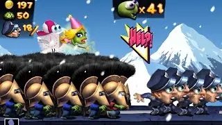 Zombie Tsunami: Spartan Helmet Zombies Ate Police Officers