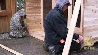 Step-by-Step Guide to Assembling Your LeisureCraft Luna Sauna with Porch!