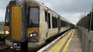Full Journey Onboard Ex GN Class 387128 From Pevensey Bay Station To Normans Bay