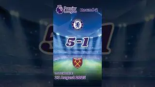 Chelsea vs West Ham | Thrilling Match Result | Premier League 2025 🔥#Chelsea #WestHam #PremierLeague