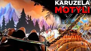 Karuzela Motyli - Majaland 2025 (4K) (POV) (Kownaty, Polska) Insta360 X5