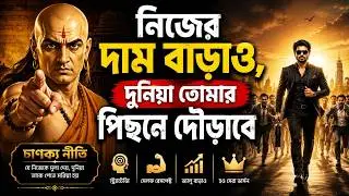 নিজের ভ্যালু বাড়াও, দেখো দুনিয়া কীভাবে বদলায় | Chanakya Niti Bangla | Bengali Motivational Speech