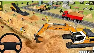 JCB Construction Simulator 🚜 | Heavy Excavator & Road Building | Android Gameplay 2026