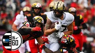 Purdue at Maryland | Oct. 8, 2022 | B1G Football in 60