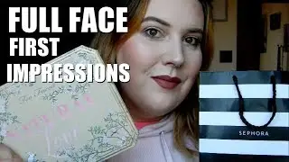 FULL FACE FIRST IMPRESSIONS| Trying New Makeup