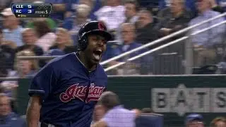 CLE@KC: Bourn extends the lead with a solo home run
