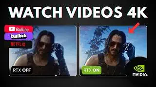 How to Enable NVIDIA VSR to Upscale YouTube Videos to 4K