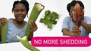 ALOE VERA DETANGLER | NO MORE SHEDDING | USE AS A LEAVE-IN