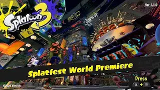 Splatoon Newbie Plays the Splatoon 3 Splatfest World Premiere