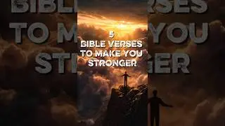 5 Bible Verses Will You Strong #bibleverse #verseoftheday #christianshorts #motivation