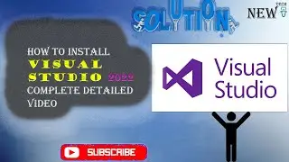 How to install visual studio 2022 on windows 10 | how to downlod  and install visual studio 2022