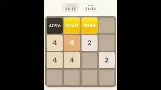 8192 tile in 4x4 grid - 2048 game