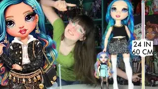 GIANT RAINBOW HIGH DOLL!! Runway Friend/my size Amaya Raine doll- 2 feet (60cm) doll!!
