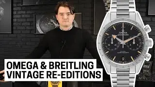 Omega Speedmaster and Breitling Navitimer Vintage Re Editions: Classics Reimagined | SwissWatchExpo