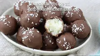 3 Ingredient Coconut Truffles