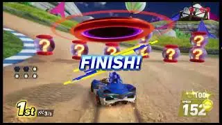 Sonic Racing: CrossWorlds Dodon Pa Grand Prix Standard Speed PC Gameplay (Ubuntu 24)