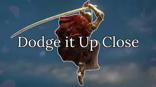 How to Dodge Malenia's Waterfowl Dance Up Close with Light Roll (Remade) | Elden Ring