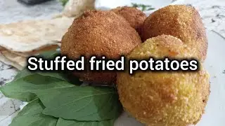 Fried potato balls, how to make fried potatoes